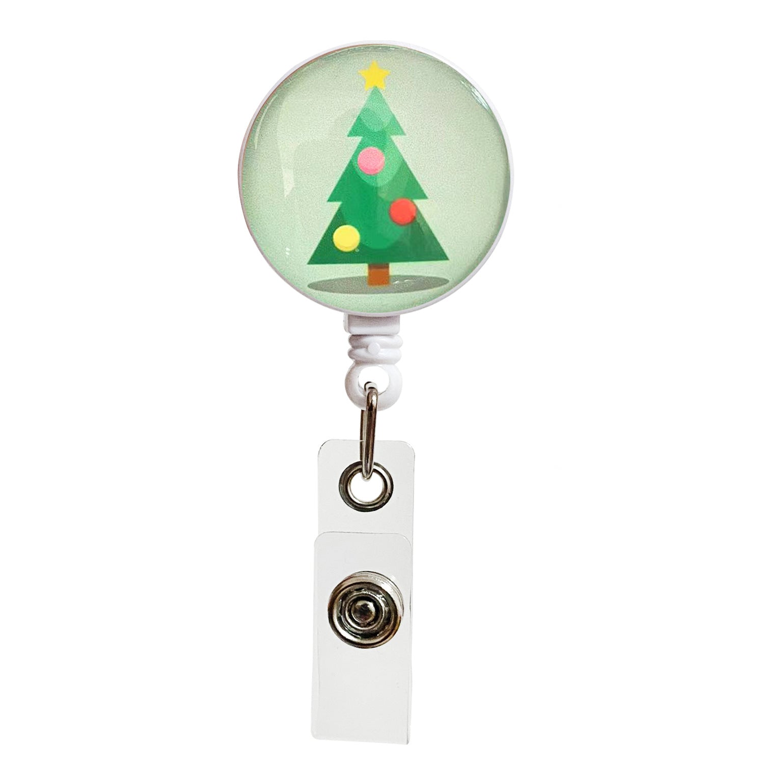 Wholesale Crystal Glass Christmas Stockings Telescopic Keychain